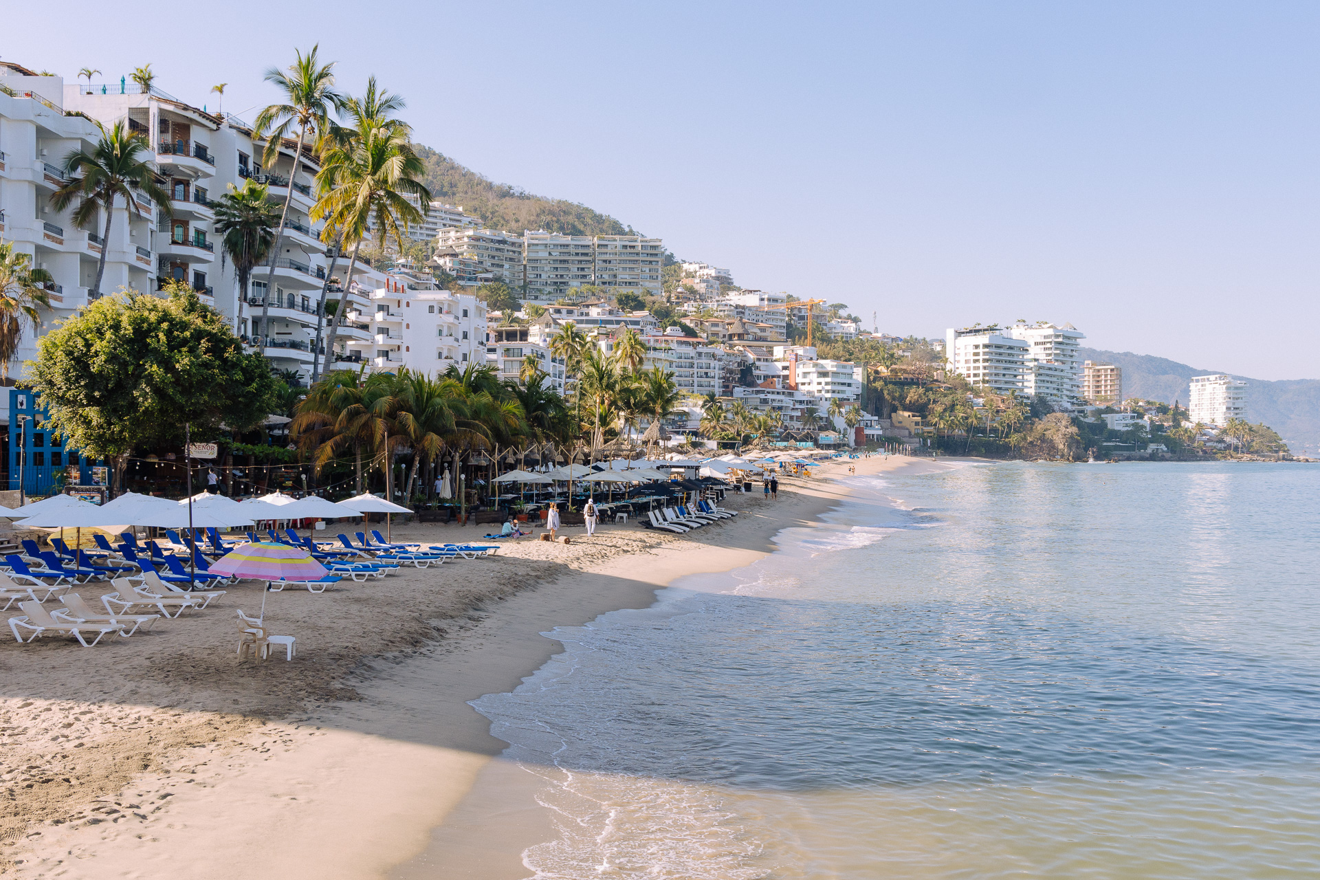 The stunning Puerto Vallarta coastline